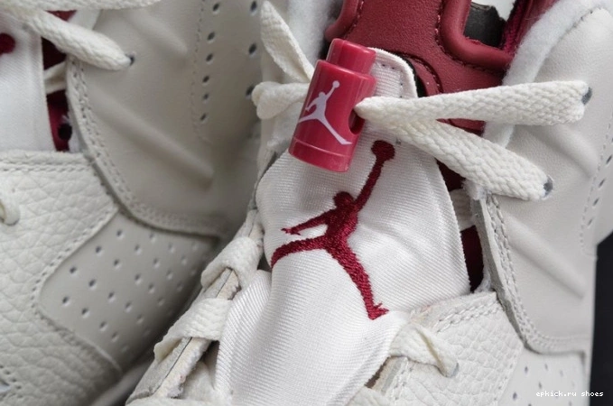 Rep Maroon white 384664-116 Air Jordan 6 Retro 0729
